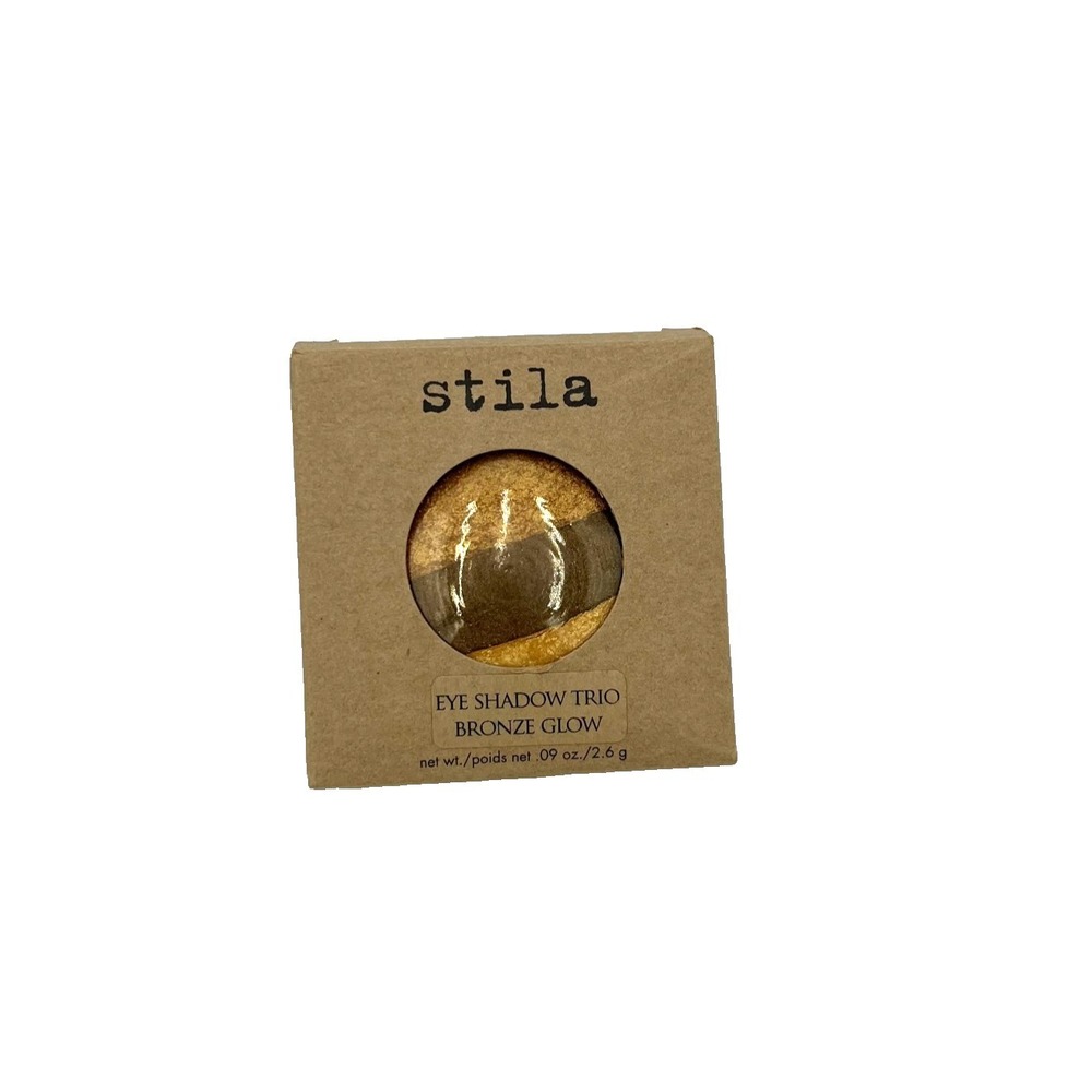 Stila Eye Shadow Trio Refill Bronze Glow 0.09 oz / 2.6 g New‎